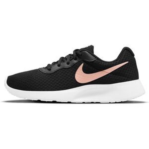 Nike Women's Tanjun Sneakers, Black Metallic Red Bronze, 5.5 Medium US